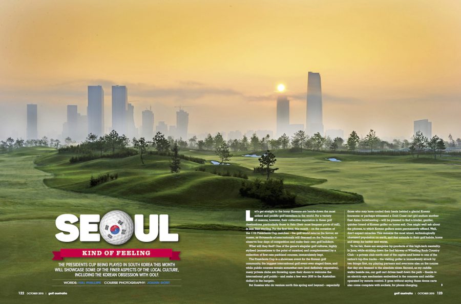 golf in korea