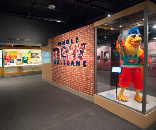 Baseball HOF mascots
